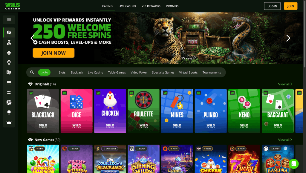 Wild Casino screenshot